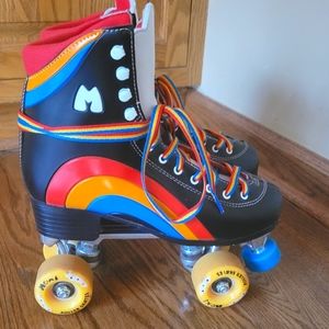 Moxi Roller Skates - Rainbow Rider - Size 8 - USED